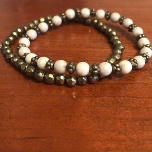 Double elastic bracelet